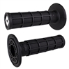 ODI BLACK RUFFIAN FULL WAFFLE MX DIRT BIKE GRIPS