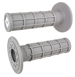 ODI GRAY RUFFIAN FULL WAFFLE MX DIRT BIKE GRIPS
