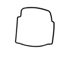 HONDA TRX450R 2004-2005 VALVE COVER GASKET BY MOOSE
