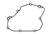 KAWASAKI KX450F 2009-2015 IGNITION COVER GASKET BY MOOSE