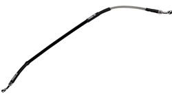 YAMAHA WR450F 2024-2025 REAR STEEL BRAIDED BRAKE LINE BY MOOSE
