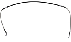 HONDA CRF300LR RALLY 2021-2022 FRONT STEEL BRAIDED BRAKE LINE BY MOOSE