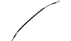 KAWASAKI KLX300 / KLX300SM 2021-2024 REAR STEEL BRAIDED BRAKE LINE BY MOOSE