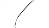 KAWASAKI KX250F 2019-2024 REAR STEEL BRAIDED BRAKE LINE BY MOOSE