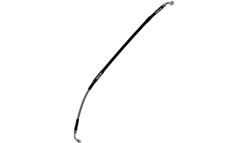 KAWASAKI KX250X 2021-2024 REAR STEEL BRAIDED BRAKE LINE BY MOOSE