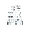 KAWASAKI KX125 1985-2005 ENGINE BOLT KIT BY BOLT