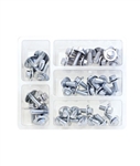 M6 HEX HEAD FLANGE BOLT ASSORTMENT WITH FENDER WASHERS BY BOLT