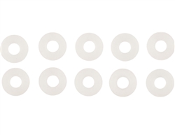 6MM X 16MM SEMI-TRANSPARENT NYLON WASHER