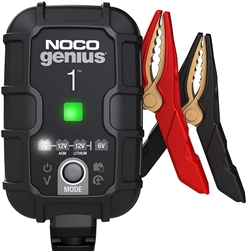 NOCO GENIUS 1 AMP BATTERY CHARGER AND MAINTAINER