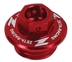 YAMAHA YZ450F 2003-2025 RED OIL FILL CAP BY ZETA