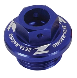 SUZUKI RM80 RM85 2001-2021 BLUE OIL FILL CAP BY ZETA