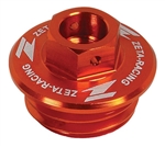 KTM 50 SX 2010-2025 ORANGE OIL FILL CAP BY ZETA
