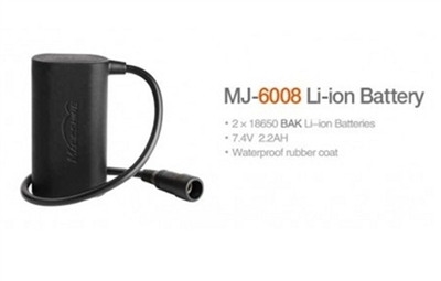 MJ-6008 Battery:  7.4V li-ion, 2200mAH