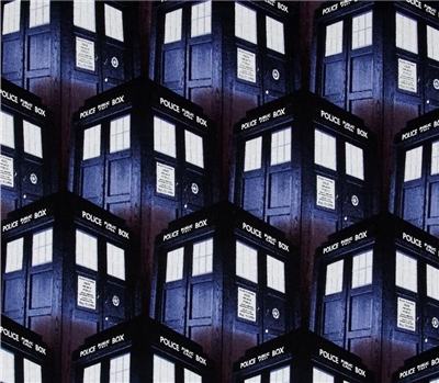 BBC Doctor Who Packed Tardis Blue