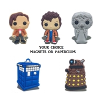 Dr. Who magnet set