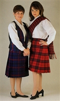 Tartan Ladies kilt skirt