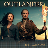 Outlander 12 month  2024 mini calendar