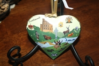 Scottish Heart Ornament