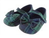 Tartan Mary Jane booties