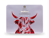 Walkers Shortbread Highland Coo Icon tin