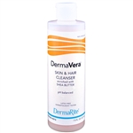 DermaRite DermaVera Shampoo and Body Wash, 7.5 oz. Bottle, Scented, 48/CS