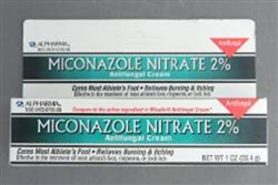 Miconazole Nitrate 2% Antifungal Cream, 1 oz. Tube