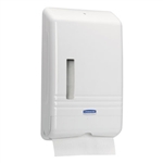 Kimberly-Clark White, SlimFold Folded Towel Dispenser, 14.3" x 8.9" x 2.8"