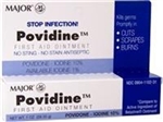 Povidone/Iodine Ointment, 10%, 1 oz. Tube