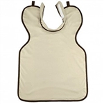 Henry Schein X-Ray Apron with Collar, Adult, Beige, 0.3 mm