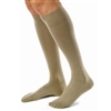 Compression Stockings For Men, Knee-High, Large, Khaki, Closed Toe, 1 Pair