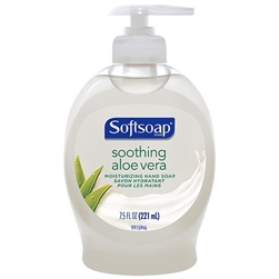 Softsoap Liquid Soap, 7.5 oz. Pump Bottle, Scented, Aloe Vera