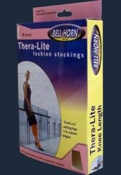 Compression Stockings Thera-Liteâ„¢ Thigh-high, Large, Beige, Closed Toe