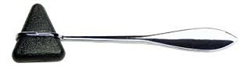 Grafco Chrome Plated Percussion Hammer with Bumper, Taylor-Type, 7.5" L