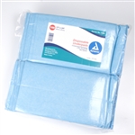 Dynarex, Disposable Underpads, 17x24, Tissue Fill, (2 ply), 300/CS