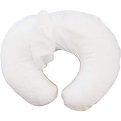 Infant Nursing/Support Pillow Cover, White, Disposable, 24/PK