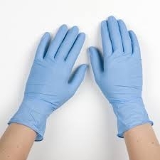 Mckesson Confiderm 4.5C Nitrile Exam Gloves, Non-Sterile, Powder Free, Blue, X-Small, 100/BX 10/BX/CS