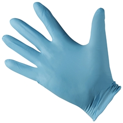 McKesson Confiderm STR Nitrile Sterile Exam Gloves, Blue, P/F, Medium, 50/BX, 4BXS/CS