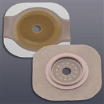 New Image Flextend Colostomy Barrier, Cut-to-Fit, Standard Wear Tape, 2-1/4" Flange, Red Code, Hydrocolloid, Cut-to-fit, Up to 1-3/4" Stoma, 5/BX