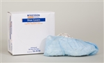 Shoe Cover McKesson One Size Fits Most Shoe-High Non-Skid Blue NonSterile, 50/Box