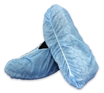 McKesson Shoe Cover, One Size Fits Most, Shoe-High, No Traction, Blue, NonSterile, 150PR/CS