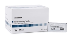 McKesson Lubricating Jelly, 5 Gram, Individual Packet, Sterile, 144/BX