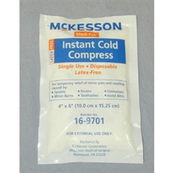 Medi-Pak General Purpose Instant Cold Pack, Disposable, 4" x 6", 24/CS