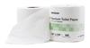 McKesson Premium Toilet Tissue, White, 2-Ply Standard Size Cored Roll, 500 Sheets 3.98 X 4.49", 80/CS