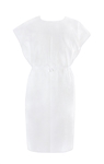 McKesson Exam Gown, One Size Fits Most, White, Without Cuff, Adult, Disposable, 50/CS