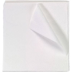 McKesson General Purpose Drape Sheets, White, 40" x 48", 2-Ply Pebble-embossed, Non-Sterile, 100/CS