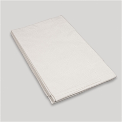 Drape Sheets, General Purpose, White, 40"x72", 3-Ply Pebble-embossed, Non Sterile, 50/CS