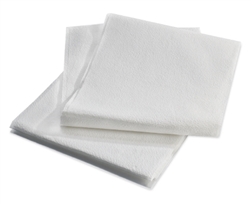 Drape Sheets, General Purpose, White, 40"x60", 2-Ply Pebble-embossed, Non Sterile, 100/CS