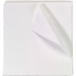 General Purpose Physical Exam Drapes, White, 40" x 90", 3-Ply Pebble-embossed, Non-Sterile, 50/CS