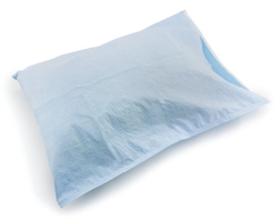 Pillowcase, Blue, Standard, 21"x30", Disposable, 100/CS