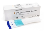 McKesson Oral Thermometer Sheath  For Digital Thermometer, 50 Disposable Sheaths per Box
